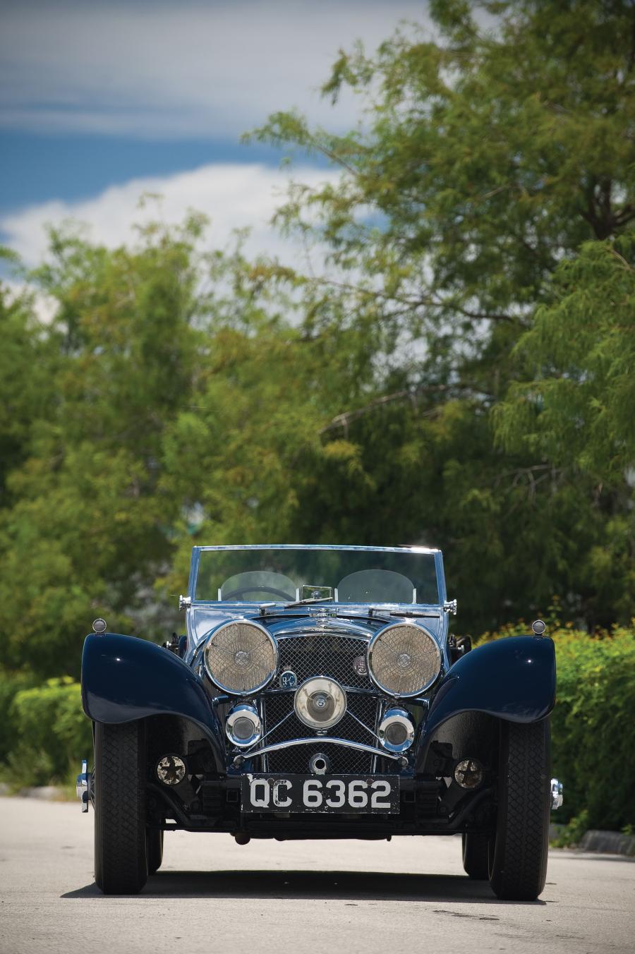  Jaguar SS100 3&frac12;-Litre Roadster 1938 года  (фото 50 из 53)